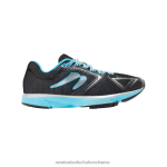 Abstand 12 Frauen Newton Schuhe Schwarz/Aqua DJVHV8