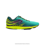 Kismet 8 Frauen Newton Schuhe türkis/gelb DJVHV12